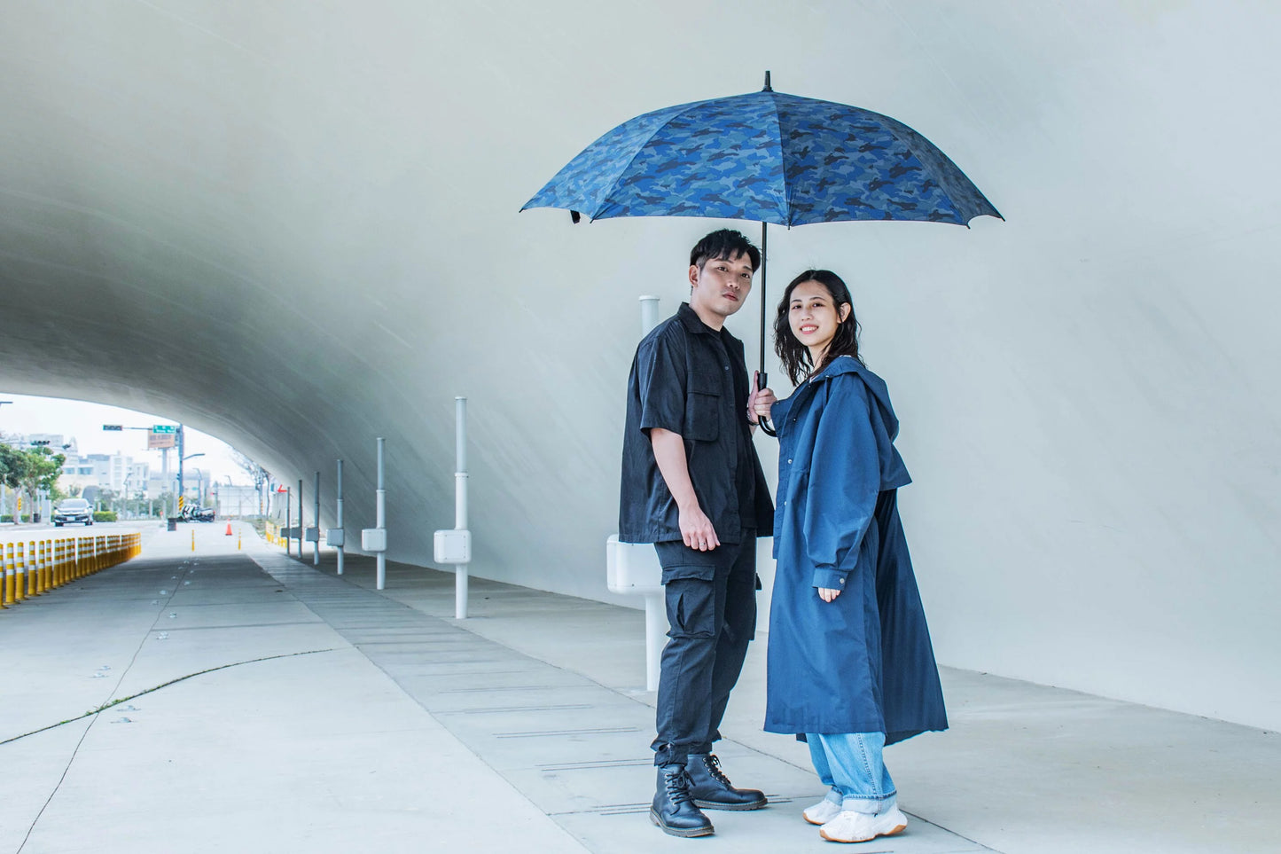 【富雨洋傘】特大迷彩自動直傘