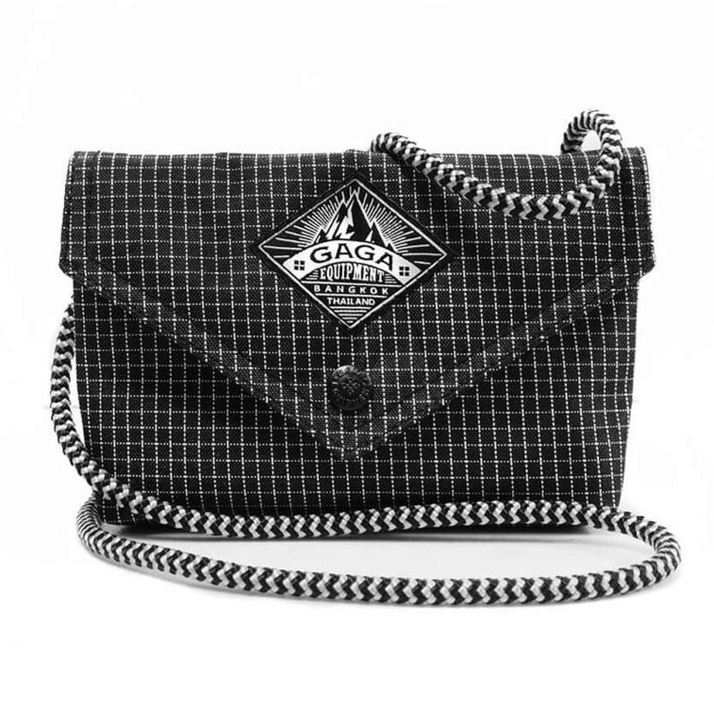 GAGA Equipment- Crossbody mini bag- Envelope Checker- GMB0516