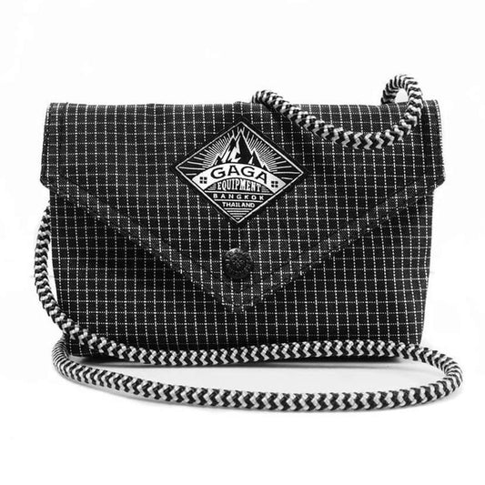 GAGA Equipment- Crossbody mini bag- Envelope Checker- GMB0516