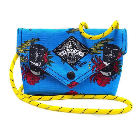 GAGA Equipment- Crossbody mini bag- Envelope Helmut Crab