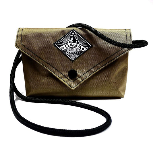 GAGA Equipment- Crossbody mini bag- Envelope Kaki