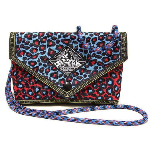 GAGA Equipment- Crossbody mini bag- Envelope Leopard Mixed