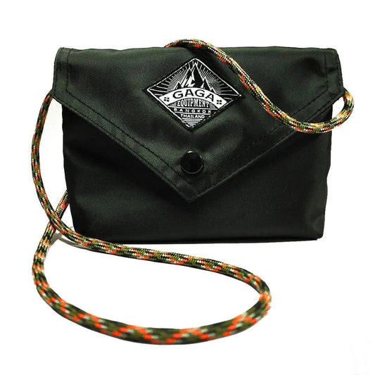 GAGA Equipment- Crossbody mini bag- Envelope Moss Green