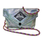 GAGA Equipment- Crossbody mini bag- Envelope Silver