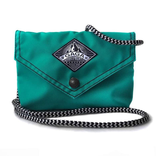 GAGA Equipment- Crossbody mini bag- Envelope Turquoise