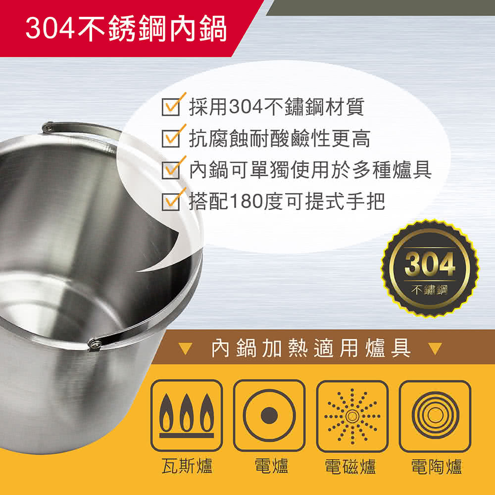 【SILWA 】Vacuum Flask Cooker 5L (Defective- with scratches/cut-outs/ stains)