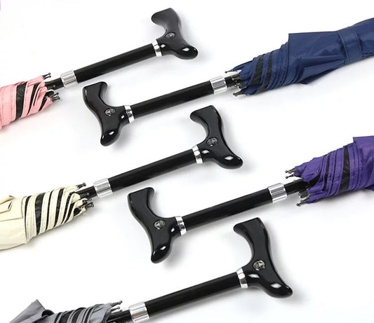 【富雨洋傘】專利可調式降溫自動健步傘