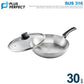 【PERFECT】316 Stainless Steel Seven-layer Frying Pan 30cm (with lid)