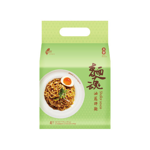 【Noodle Soul】 Shallot sauce noodles (Vegan) 504g