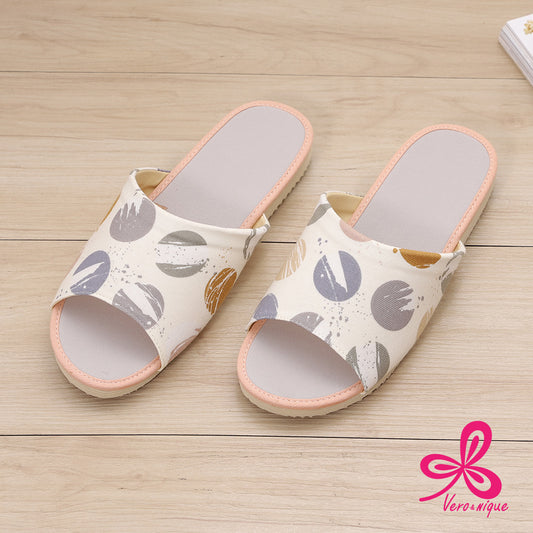 【Vero&Nique】 Anti-mildew and anti-bacterial indoor slippers (Pink)