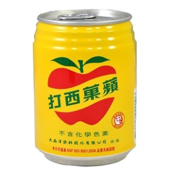 【大西洋】蘋果西打 330ml 