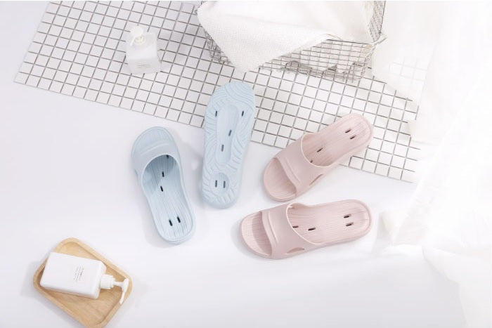 【Vero&Nique】 Airflow circulation slippers (Aqua)