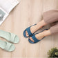 【Vero&Nique】 Mute Enhanced Slippers (Blue)