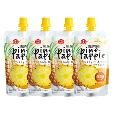 【Shih Chuan】 Pineapple Vinegar Drink (4 packs) 140ml*4